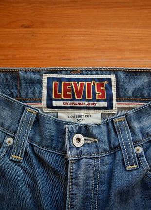 Levis levi's 527 bootcut легкі джинси левіс2 фото