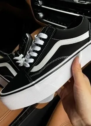 Кеди vans old skool platform1 фото