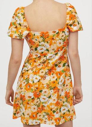 Новое невероятное платье в цветочный принт divided3 фото