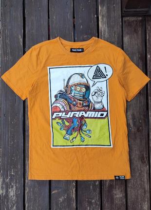 Black pyramid чоловічий футболка робот космонавт космос креативна футболка drop dead1 фото