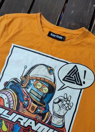 Black pyramid чоловічий футболка робот космонавт космос креативна футболка drop dead5 фото
