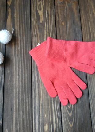 Трикотажные перчатки на девочку 134-140 см h&m4 фото