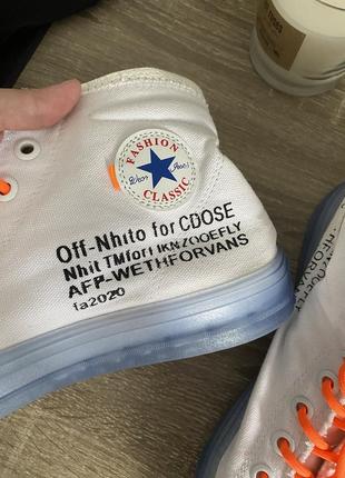 Converse off white3 фото