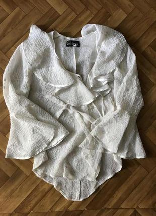 Винтажная сорочка вампір венецкий стиль винтаж біла сорочка клеш рукава готика