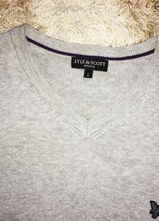 Свитер lyle& scott оригинал4 фото