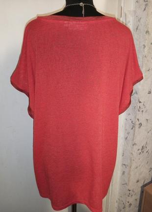 Яркая,комбинированная блузка в цветочный принт,большого размера,fransa4 фото