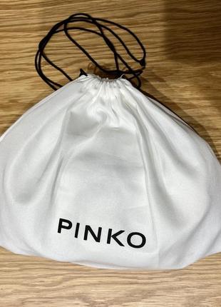 Шкіряна оригінальна сумочка pinko - love soft baby simply cl.7 фото