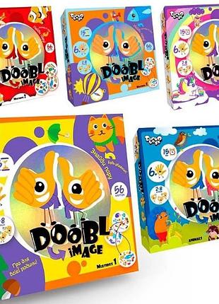 Настільна розважальна гра "doobl image" велика укр (8), шт