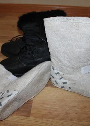 Взуття зимове тепле sorel canada original 37-38р ботинки,7 фото