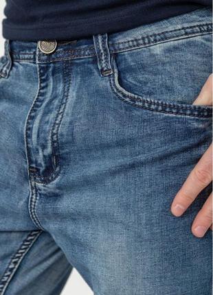 Стильные светлые мужские джинсы светло-синие мужские джинсы потёртые мужские джинсы весна5 фото
