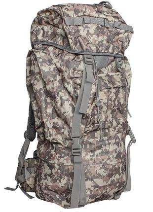 Рюкзак туристичний aokali outdoor a21 65l camouflage acu