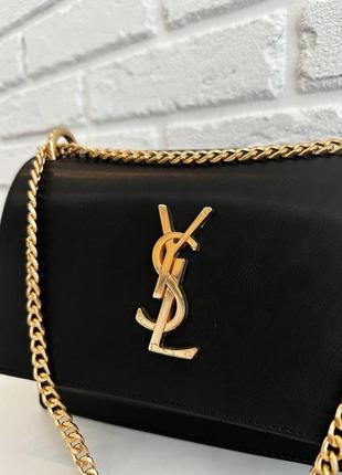 Жіноча сумка yves saint laurent ysl 22*17*7 чорна