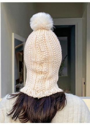 Женская зимняя шапка4 фото