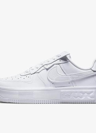 Лимитированные кроссовки nike air force 1 react fontanka sneakers white