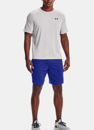 Спортивні шорти under armour pitch ii flow free woven training short blue