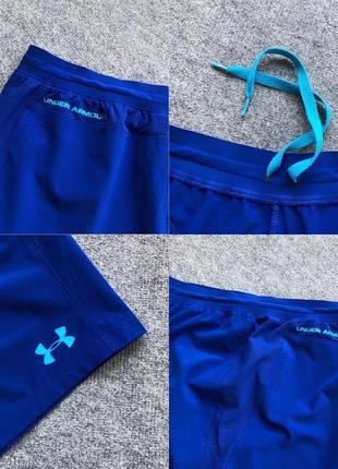 Спортивні шорти under armour pitch ii flow free woven training short blue5 фото