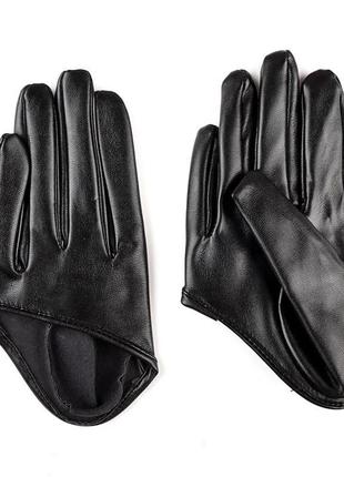 Крутые перчатки наполовину ладони для фотосессии панк рок