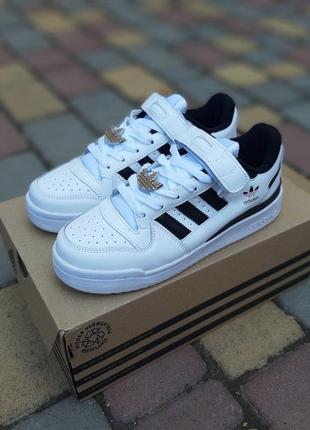 Adidas forum low женские кроссовки