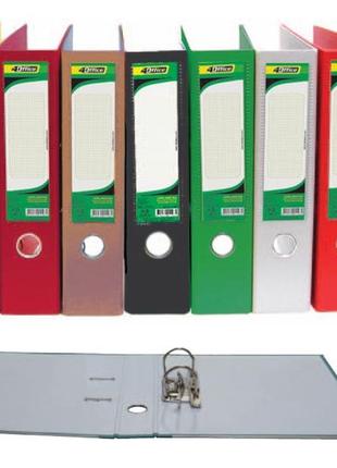 Папка-реєстратор "4office" a4/70мм 4-246 фіолет, шт