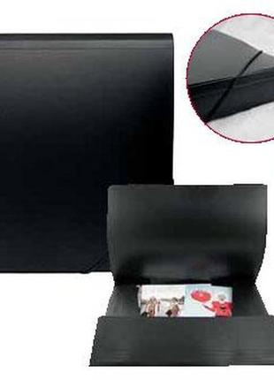 Папка на гумці "axent" a3 1506-01-а чорна, шт