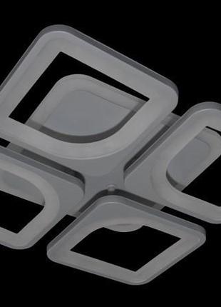 Потолочная люстра с диммером и led подсветкой 5543/4s gr led 3color dimmer