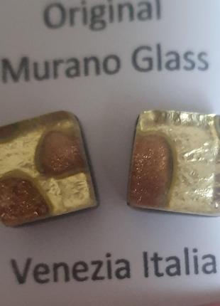 Сережки мурано