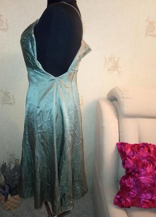 Натуральное платье, сарафан на бретельках, шелк, хлопок, monsoon3 фото