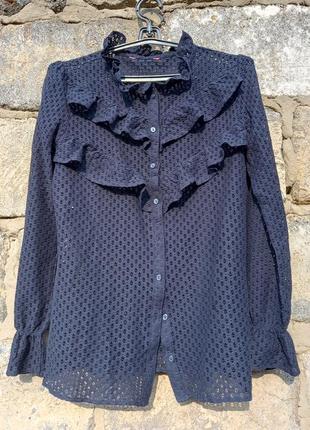 Оригинальная блуза, рубашка от tchibo p.xs,s3 фото