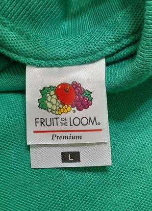 Fruit of the loom premium футболка поло l3 фото