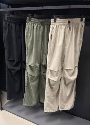 Женские серые штаны брюки карго на утяжках жіночі брюки штани карго4 фото