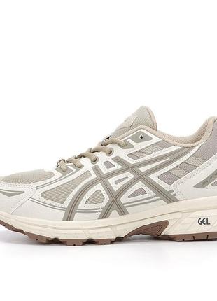 Демисезонное белое кроссовки asics gel venture 6 белые мужские кроссовки asics gel venture 63 фото