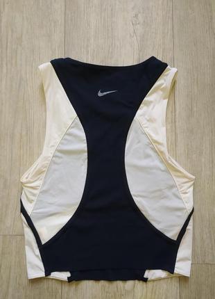 Nike yoga dri-fit luxe майка топ infinalon для йоги кроп топ лиф бра бюст новая оригинал7 фото