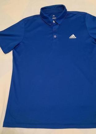 Adidas climalite  polo l футболка унісекс