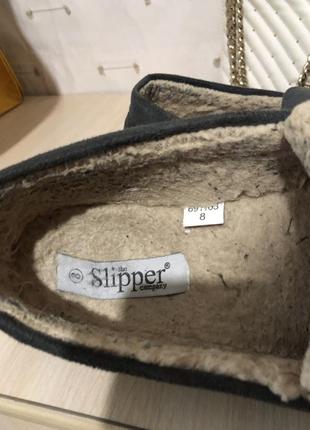 Теплые туфли тапочки