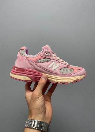 Кросівки new balance 993 pink joe freshgoods performance art powder pink ю2 фото