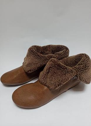 Ботинки женские коричневые.брендовая обувь сток2 фото