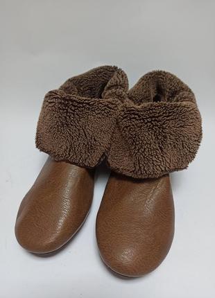 Ботинки женские коричневые.брендовая обувь сток6 фото