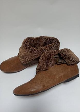 Ботинки женские коричневые.брендовая обувь сток3 фото