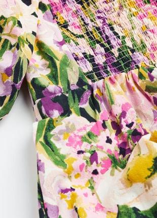 Платье летние в цветочек сарафан h&m2 фото
