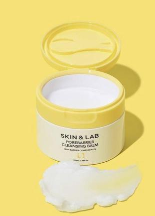 Бальзам для очистки skin&amp;lab porebarrier cleansing balm 100 ml2 фото