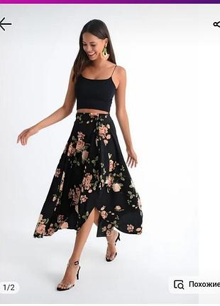Ассиметричная юбка от бренда topshop.