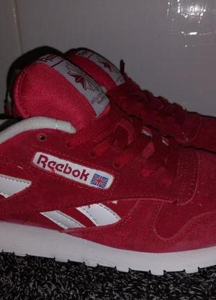 Кроссовки reebok classic leather