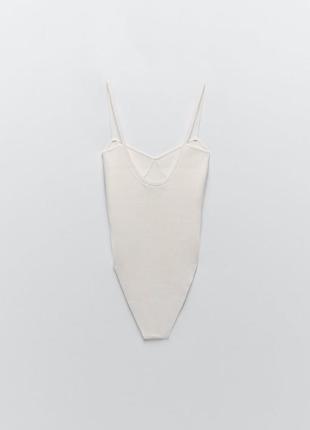 Трикотажное боди zara2 фото