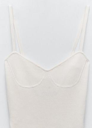Трикотажное боди zara3 фото