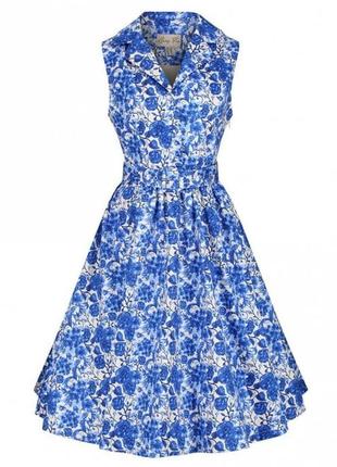 Платье в стиле ретро пин ап lindy bop pin up