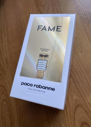 Женские духи paco rabanne fame 80 ml.1 фото