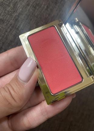 Кремові рум'яна clarins multi-blush cream blush natural long-lasting effect без коробкиno 03 grnadine