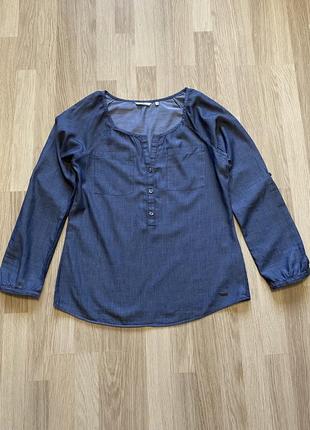 Блузка коттон tom tailor размер м