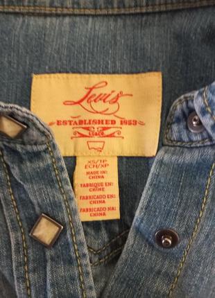 Levis рубашка блузка xs, s2 фото