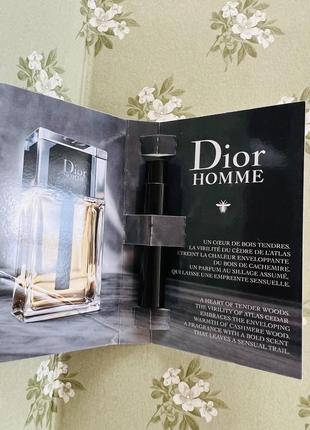 Пробники dior homme i dior home sport